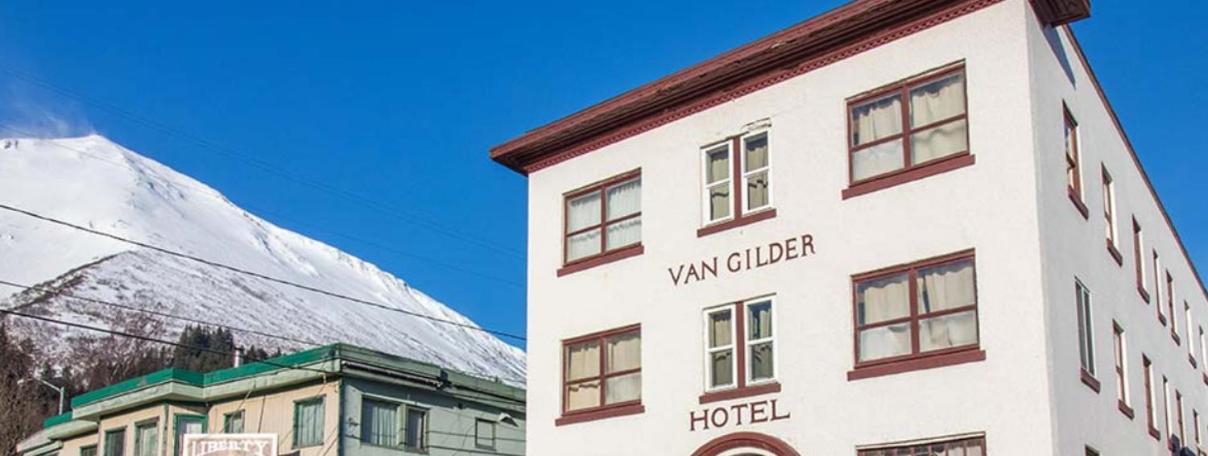 Van Gilder Hotel Seward Exterior foto